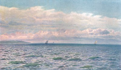 يوم مشمس في Solent ، c1900. بواسطة غير معروف