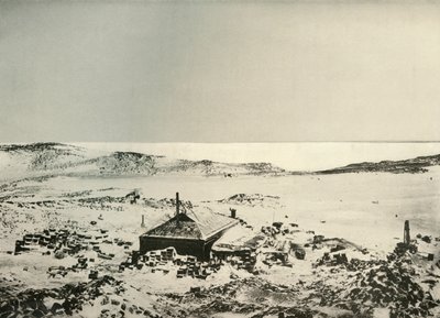 منظر للكوخ ينظر شمالاً ، c1908 ، 1909. بواسطة غير معروف