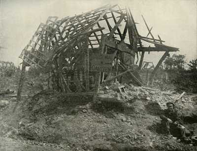 قرية على الجبهة الغربية ، 1919. بواسطة غير معروف