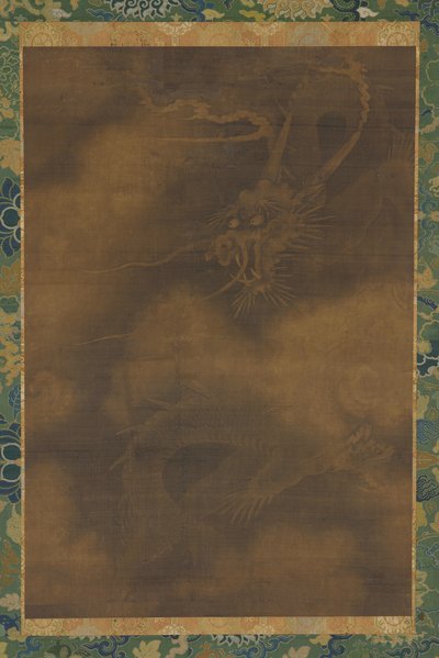 تنين وسحب ، سلالة مينغ ، 1368-1644. بواسطة غير معروف