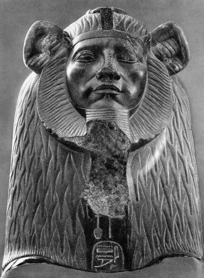 أبو الهول الجرانيت للملك أمنمحات الثالث ، c1820 قبل الميلاد 1936 بواسطة غير معروف