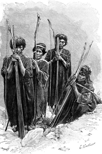 مجموعة من Antis Ashaninkas ، بيرو ، 1895 بواسطة غير معروف