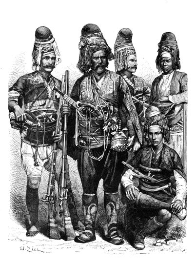 مجموعة زيبيك ، آسيا الصغرى ، 1895 بواسطة غير معروف