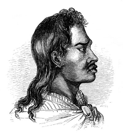 مواطن من تاهيتي ، 1848 بواسطة غير معروف