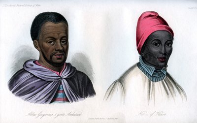 عباس جريجوريوس وهو من سكان الهوسا ، 1848 بواسطة غير معروف