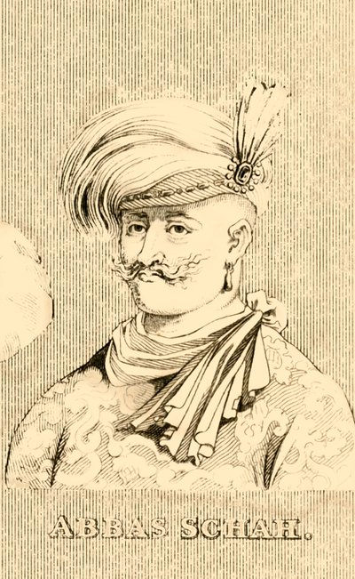عباس شاه ، 1571-1629 ، 1830. بواسطة غير معروف