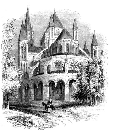 Abbaye aux Hommes، Caen، Normandy، France بواسطة غير معروف