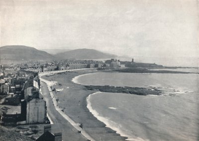 أبريستويث - منظر للخليج ، يعرض القلعة وكلية الجامعة ، 1895 بواسطة غير معروف