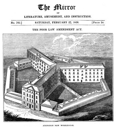Abingdon Workhouse ، أوكسفوردشاير ، بنيت لاتحاد أبينجدون ، 1836 بواسطة غير معروف