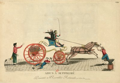 انتهاكات لقمعها ، 1789. بواسطة غير معروف