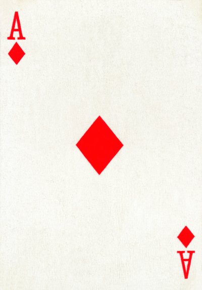 Ace of Diamonds من مجموعة أوراق لعب Goodall & Son Ltd. ، c1940 بواسطة غير معروف