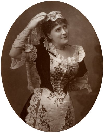 هناك كافنديش ، الممثلة البريطانية ، 1882 بواسطة Unbekannt