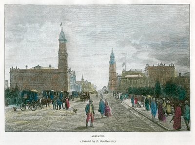 أديليد ، جنوب أستراليا ، أستراليا ، c1890 بواسطة غير معروف