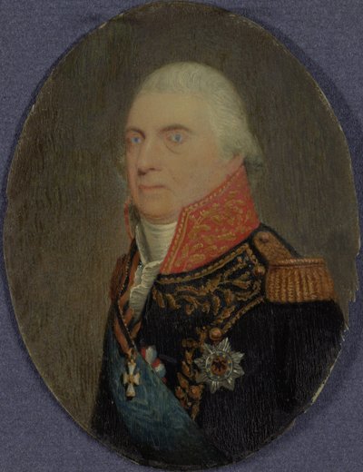 الأدميرال جان هندريك فان كينسبيرجين 1735-1819 ، كونت دوجرزبانك ، ج. 1810 بواسطة غير معروف