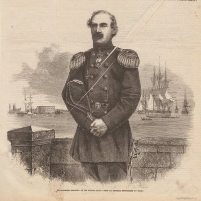 الأدميرال ستيبان ستيبانوفيتش ليسوفسكي 1816-1866 ، 1863 بواسطة غير معروف