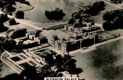 منظر جوي لقصر بلينهايم ، 1939 بواسطة غير معروف