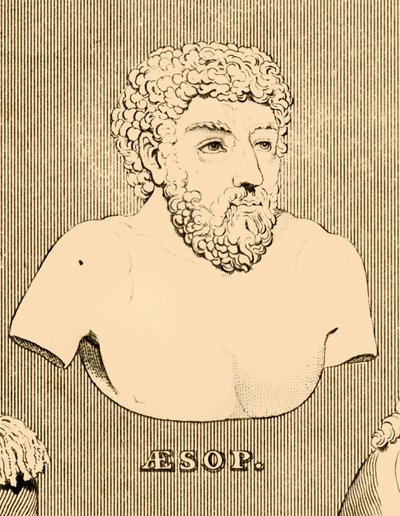 إيسوب ، c620-564 قبل الميلاد ، 1830. بواسطة غير معروف