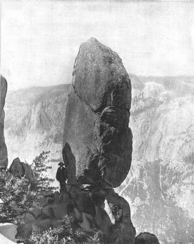 عمود Agassiz ، يوسمايت ، كاليفورنيا ، الولايات المتحدة الأمريكية ، c1900. بواسطة غير معروف