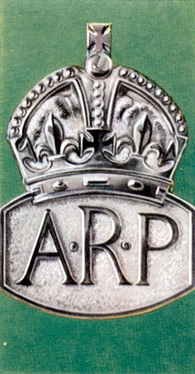 احتياطات الغارة الجوية ، بطاقة السجائر ، البريطانية ، 1938 بواسطة غير معروف