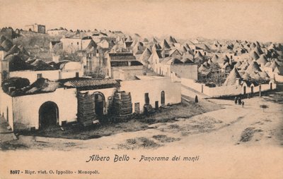 ألبيرو بيلو - بانوراما الجبال ، c1910. بواسطة غير معروف