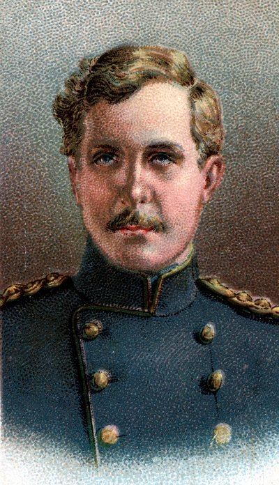 ألبرت الأول 1875-1934 ، ملك البلجيكيين من عام 1909 ، بالزي العسكري ، 1917 بواسطة غير معروف