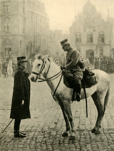 ألبرت الأول من بلجيكا ، الحرب العالمية الأولى ، 1914 ، c1920. بواسطة غير معروف