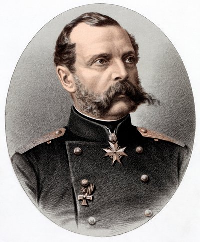 الكسندر الثاني 1818-1881 ، قيصر روسيا من 1855 ، c1880 بواسطة غير معروف