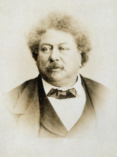 الكسندر دوماس الأكبر ، الروائي والكاتب المسرحي الفرنسي ، c1850-1870 بواسطة غير معروف
