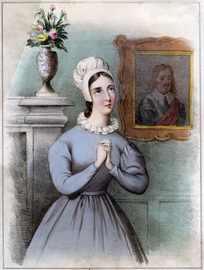 Alice Bridgenorth ، شخصية في رواية والتر سكوتس Peveril of the Peak ، القرن التاسع عشر بواسطة غير معروف