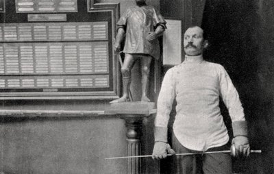 ألفونس كيرشوفر ، مبارز فرنسي ، 1904 بواسطة غير معروف