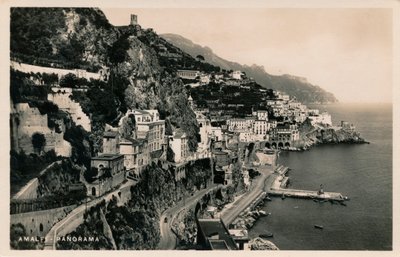 أمالفي - بانوراما ، c1910. بواسطة غير معروف