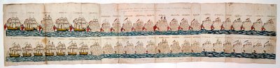 حرب الاستقلال الأمريكية: معركة يوركتاون ، 1781 بواسطة غير معروف