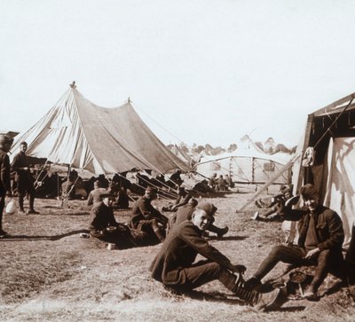 المعسكر الأمريكي ، ميليت ، فرنسا ، c1914-c1918 بواسطة غير معروف