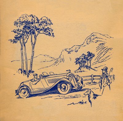 ألبوم غلاف أمامي للسيارات ، c1936 بواسطة غير معروف