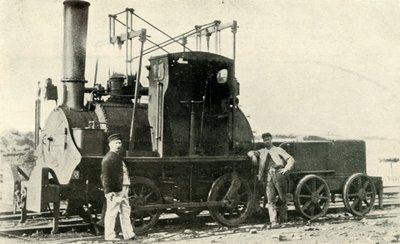 قاطرة منجم مبكر ، c1930. بواسطة غير معروف