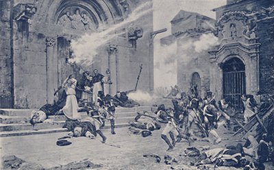 حلقة حصار سرقسطة ، c1808-1809 ، 1896 بواسطة غير معروف
