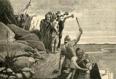 حادثة في حرب جوجورثين ، 1890. بواسطة غير معروف