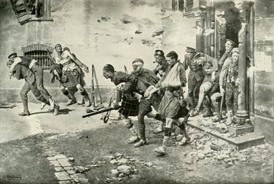 حادثة في التراجع عن مونس ، 1919. بواسطة غير معروف