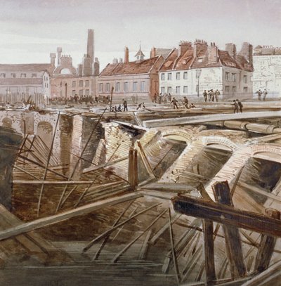 حادث بالقرب من Coppice Row ، شارع Farringdon ، مدينة لندن ، 1862 بواسطة غير معروف
