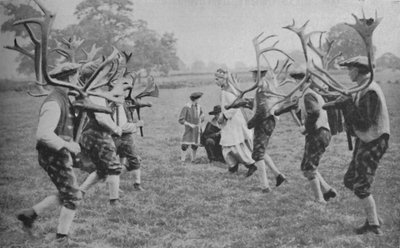 الأشكال القديمة للرقص لا تزال محفوظة في إنجلترا - The Horn Dance ، c1935 بواسطة غير معروف