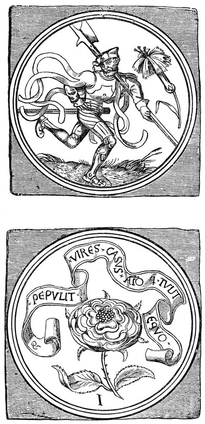أوراق اللعب القديمة: Knave and Ace ، 1833 بواسطة غير معروف
