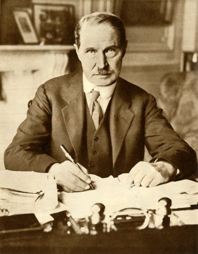 قانون أندرو بونار ، 1922 ، 1935. بواسطة غير معروف