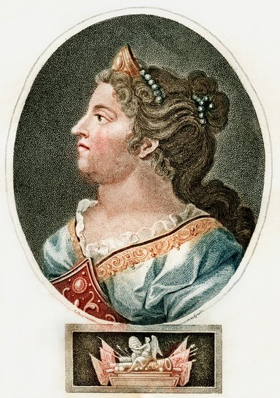 آن ، ملكة بريطانيا العظمى ، c1796 بواسطة غير معروف
