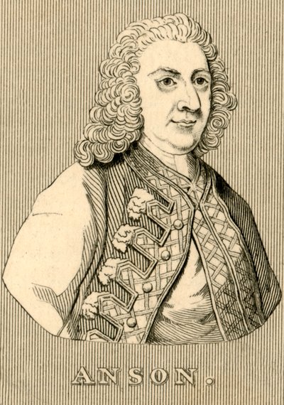 أنسون ، 1697-1762 ، 1830. بواسطة غير معروف