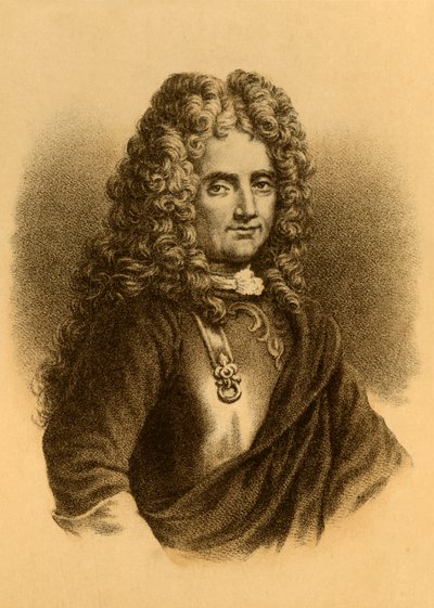 أنتوني كونت هاميلتون ، c1680 ، c1880. بواسطة غير معروف