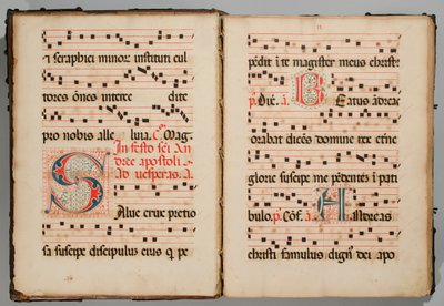 Antiphonary ، 1736. بواسطة غير معروف