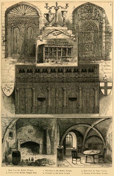 آثار الهيكل ، 1897. بواسطة غير معروف