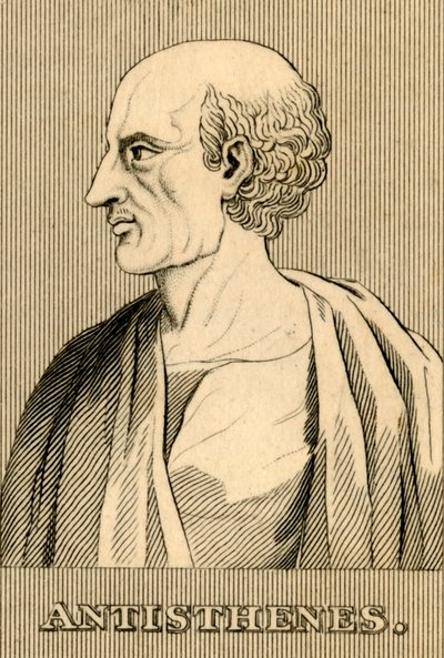 Antisthenes ، c445-365 قبل الميلاد ، 1830. بواسطة غير معروف