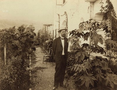 أنطون تشيخوف ، الكاتب الروسي ، يالطا ، شبه جزيرة القرم ، روسيا ، c1900 بواسطة غير معروف