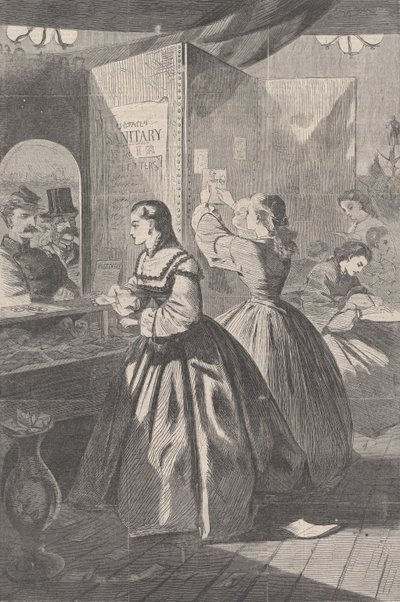 أي شيء لي ، إذا كنت من فضلك مكتب البريد لمعرض بروكلين في Aid of the S ... ، 5 مارس 1864. بواسطة غير معروف